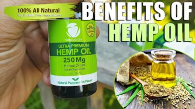 💯 Benefits of Hemp Oil for Pain Relief, Anxiety, Inflammation, more [TRY]