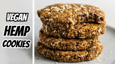 Hemp Seeds Cookies | Vegan, GF, Sugar-Free