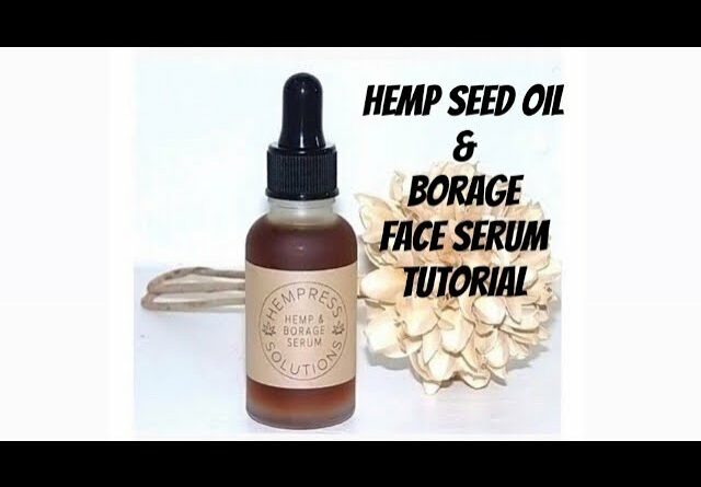 How to make a Hemp Seed Oil & Borage Face Serum