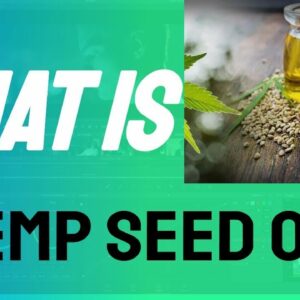 What Is Hemp Seed Oil?